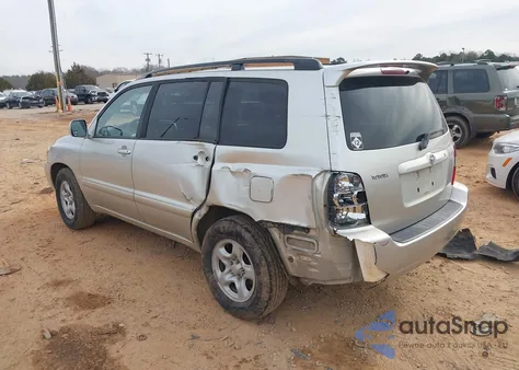 2005 Toyota Highlander из США, поврежденный, VIN JTEGD21A950123854